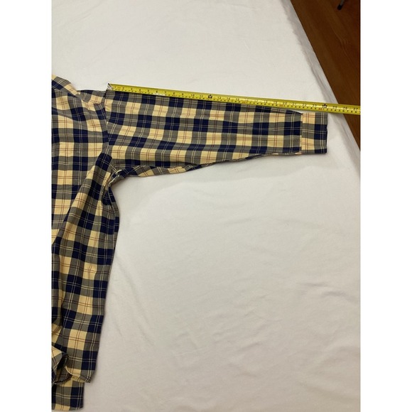 Viyella 3XT Mens Plaid Long Sleeve Button Up Casual Shirt Cotton Blend - Picture 6 of 6